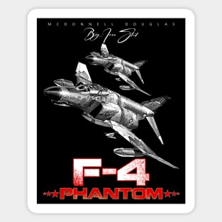 F4 Phantom Us Air Force Fighterjet Sticker